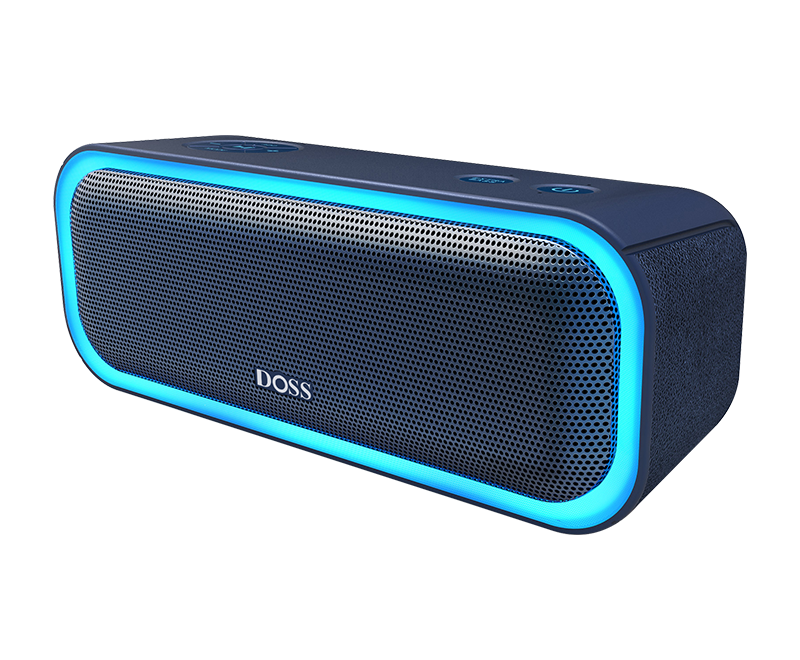 Deals Portable Wireless Bluetooth Speaker (Blue)