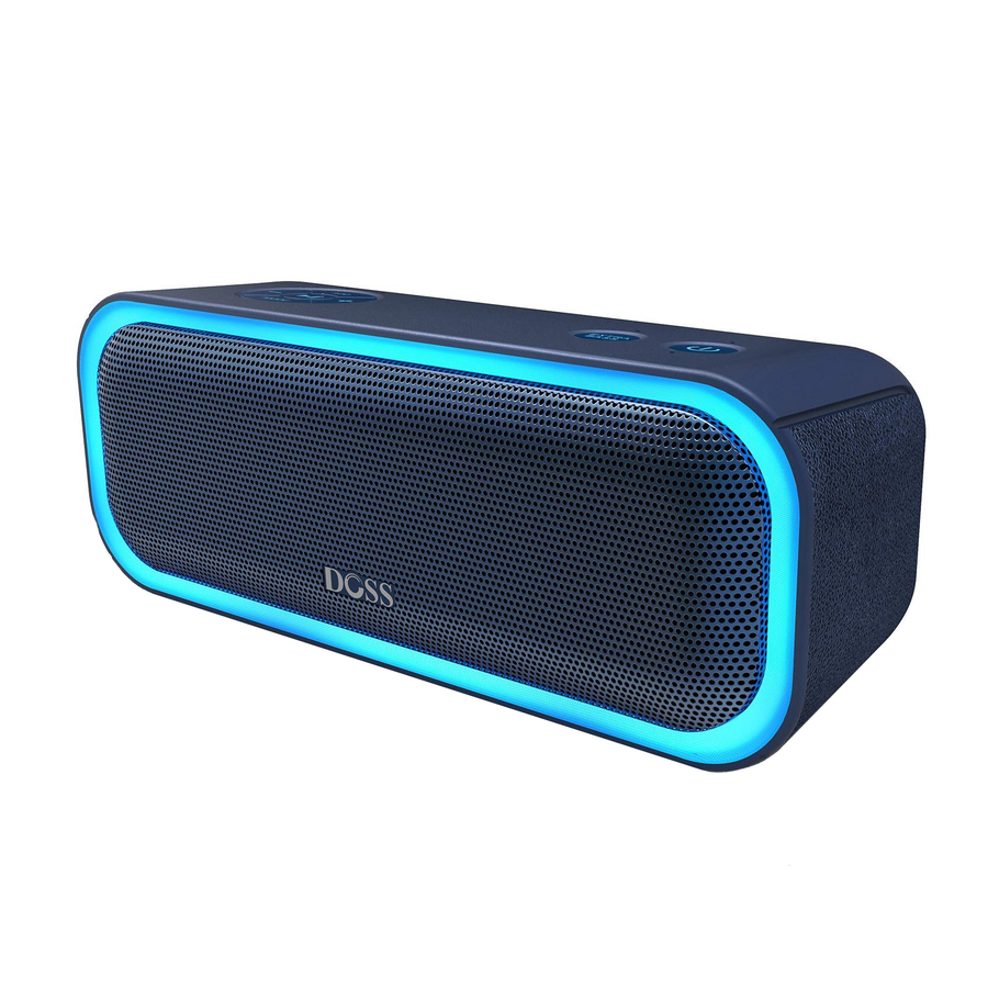 Doss Candy Cute Bluetooth Speaker, Mini Portable Speaker with Mighty Sound, Retro Stylish Design, Adorable Speaker for Room, Desk Decoration, Ideal
