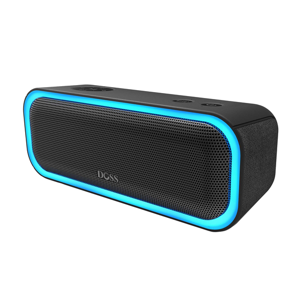  DOSS E-Go II Portable Bluetooth Speaker Bundle Candy Mini Bluetooth  Speaker - Black : Electronics